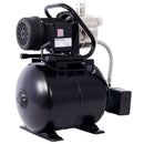 1.6HP Shallow Well Pump with 5-Gallon Pressure Tank – Automatic Water Booster, Garden & Irrigation Pump