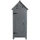 Outdoor Storage Cabinet Tool Shed Wooden Garden Shed