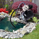 1.6HP Shallow Well Pump with 5-Gallon Pressure Tank – Automatic Water Booster, Garden & Irrigation Pump