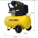 4.5HP Portable 13-Gallon Oil-Lubricated Air Compressor with Adjustable Pressure