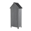Outdoor Storage Cabinet Tool Shed Wooden Garden Shed