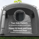 Bike Storage Shed Tent, Portable And Waterproof With 210D Oxford Fabric And Carry Bag For 3-4 Bicycles, Dark Gray