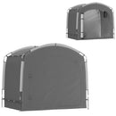 Bike Storage Shed Tent, Portable And Waterproof With 210D Oxford Fabric And Carry Bag For 3-4 Bicycles, Dark Gray