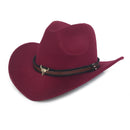 Wool & Felt Jazz Hat Classic Wide Brim Fedora