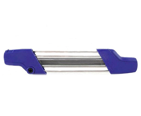 Chainsaw Sharpening File Kit, Metal Chain Sharpener Tool with 13/64" Round Files and Flat File, Fits 3/8" & .404" Chains