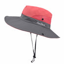 Sun Hat Wide Brim Fisherman Hat for Travel & Hiking
