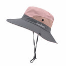 Sun Hat Wide Brim Fisherman Hat for Travel & Hiking