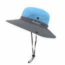 Sun Hat Wide Brim Fisherman Hat for Travel & Hiking