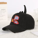 Kids’ Cartoon Baseball Cap Adjustable Sun Shield Hat for Boys & Girls