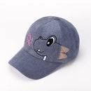 Kids’ Cartoon Baseball Cap Adjustable Sun Shield Hat for Boys & Girls
