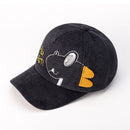 Kids’ Cartoon Baseball Cap Adjustable Sun Shield Hat for Boys & Girls