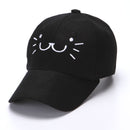 Kids’ Korean Cotton Baseball Cap Cute Cat Design Sun Hat