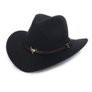 Wool & Felt Jazz Hat Classic Wide Brim Fedora