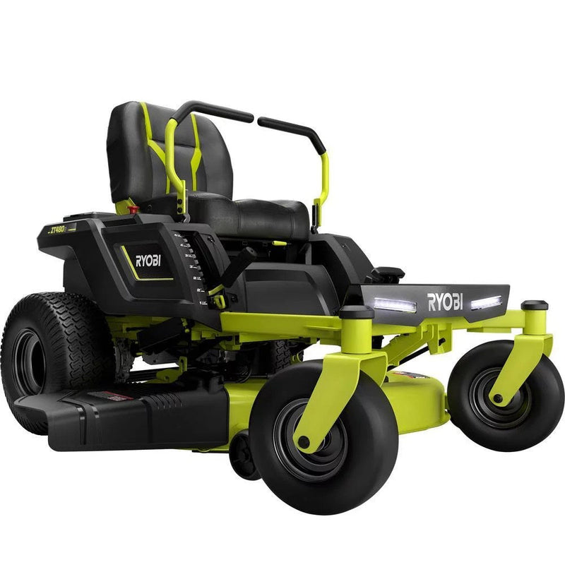 Ryobi 42-Inch 48V 100 Ah Battery Electric Zero Turn Riding Lawn Mower