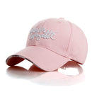 Alphabet Baseball Cap Adjustable Cotton Visor Hat
