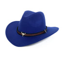 Wool & Felt Jazz Hat Classic Wide Brim Fedora