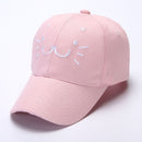 Kids’ Korean Cotton Baseball Cap Cute Cat Design Sun Hat