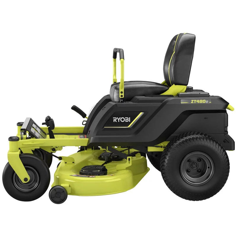 Ryobi 42-Inch 48V 100 Ah Battery Electric Zero Turn Riding Lawn Mower