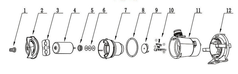 Corrosion-resistant Sea Water Pump For DC Electric Cabin