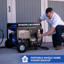 DuroMax XP13000EH Dual Fuel Portable Generator for Home Backup Power