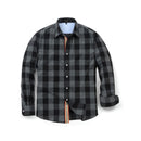 Men's Spring And Autumn Brushed Casual Shirt