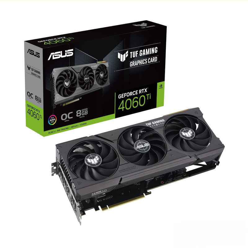 ASUS TUF Gaming GeForce RTX 4060 Ti OC 8GB GDDR6 Graphics Card