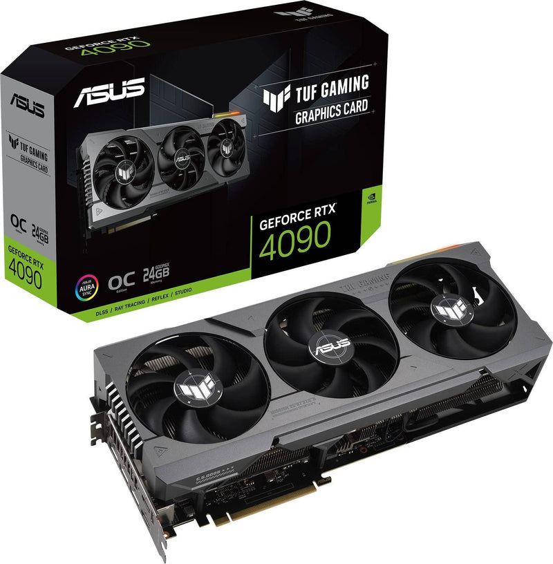 ASUS TUF Gaming RTX 4090 OC Graphics Card 24GB GDDR6X DisplayPort HDMI