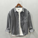 Men's Brushed Long Sleeve Casual Shirt