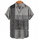 Men's Casual Fashion 3D Digital Printing Short Sleeve Shirt