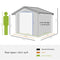 Outdoor Garden Storage Shed Tool House