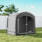 Bike Storage Shed Tent, Portable And Waterproof With 210D Oxford Fabric And Carry Bag For 3-4 Bicycles, Dark Gray