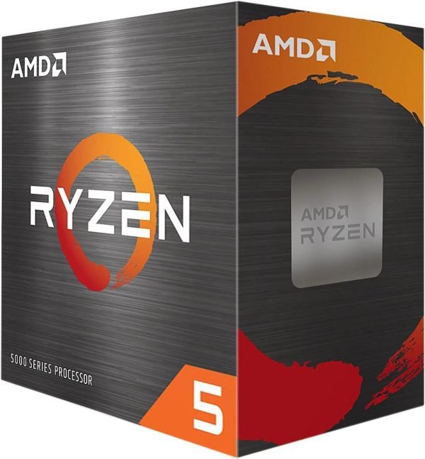 AMD Ryzen 5 5600 Processor: High-Performance 6-Core AM4 Gaming CPU with Cooler